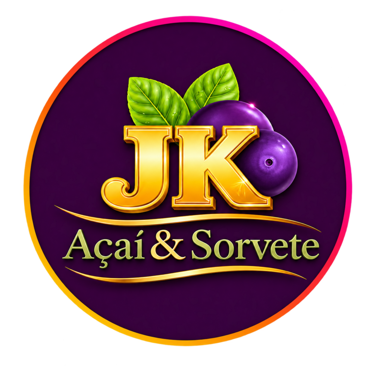 Logo de JK Açaí & Sorvete